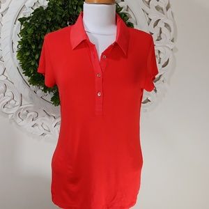 ANN TAYLOR CORAL TOP SIZE M